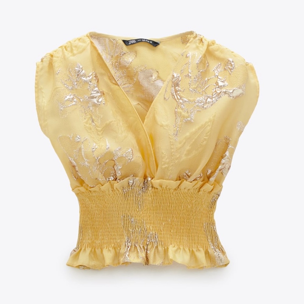 ZARA Limited Edition Stretchy Top - Picture 2 of 5